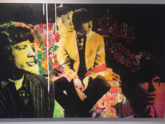 Jan-Olofsson-Rolling-Stones-1966-Mixedmedia-140x100cm